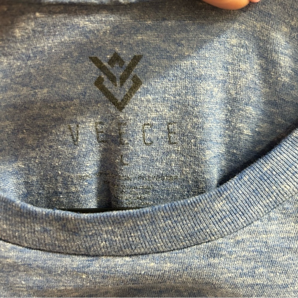 VEECE California Collection T Shirt Blue Heathered‎ Graphic Tee Men's - Picture 3 of 3